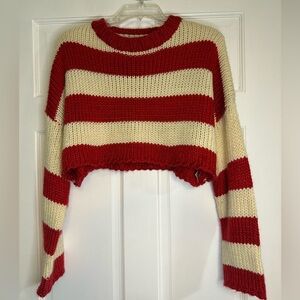 Edikted Ozzy Cropped Sweater